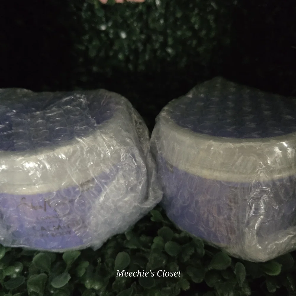 Shea Moisture Calming Creme Body Scrub, Lavender, 11.3 oz (320 g) X2